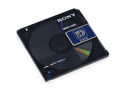 MiniDisc DAT format numérique années 90